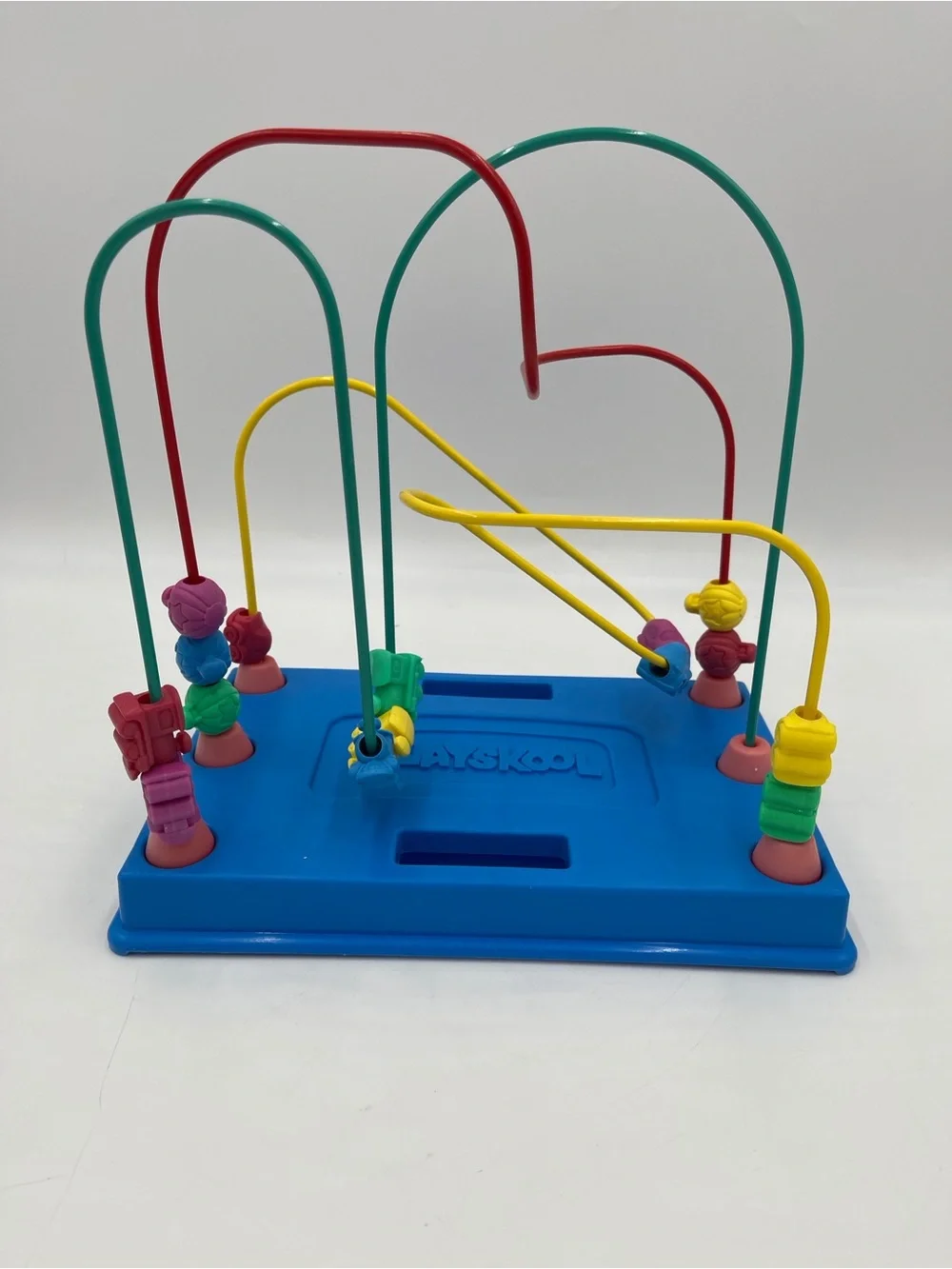 1988 Playskool  busy beads wire maze toy cars & trains